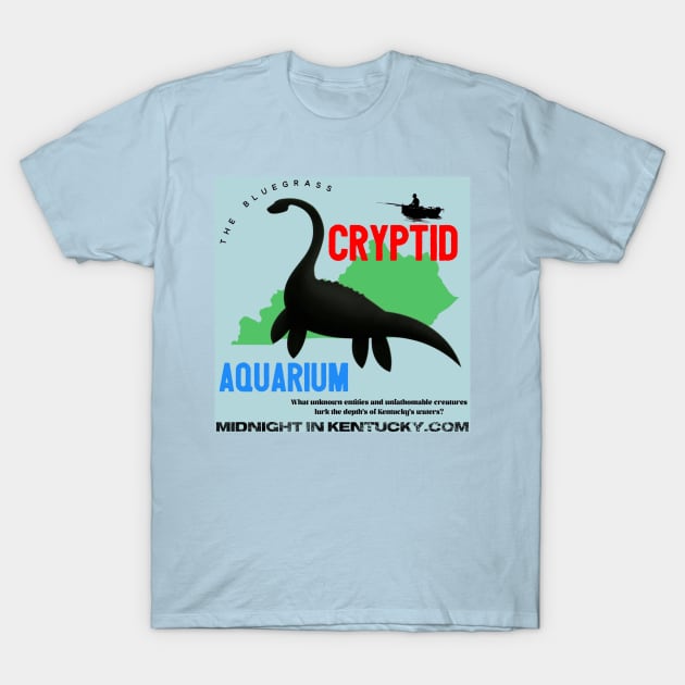 The Bluegrass Cryptid Aquarium T-Shirt by Ransom Letter Publishing